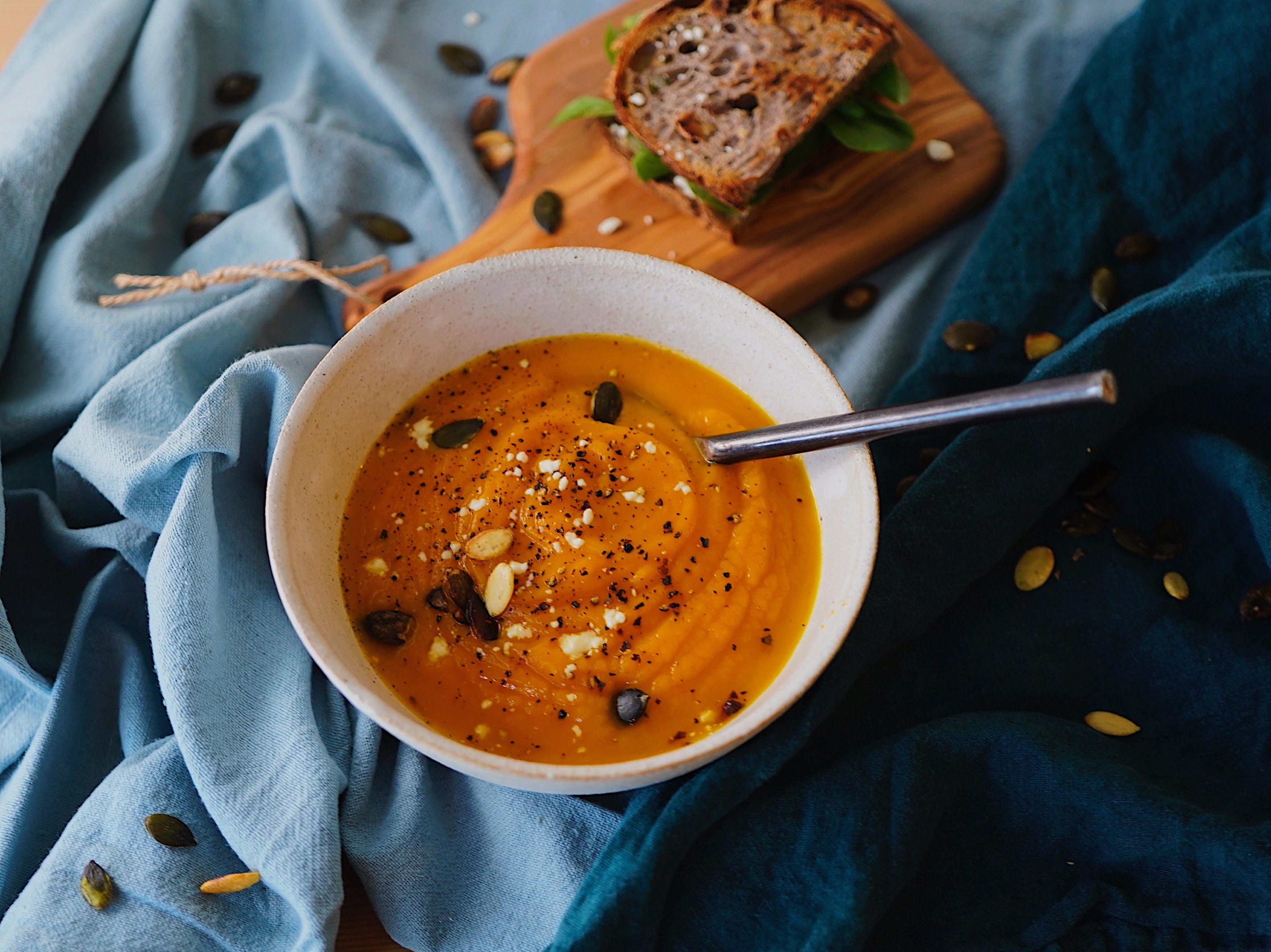 Creamy pumpkin soup – Sanderhouse