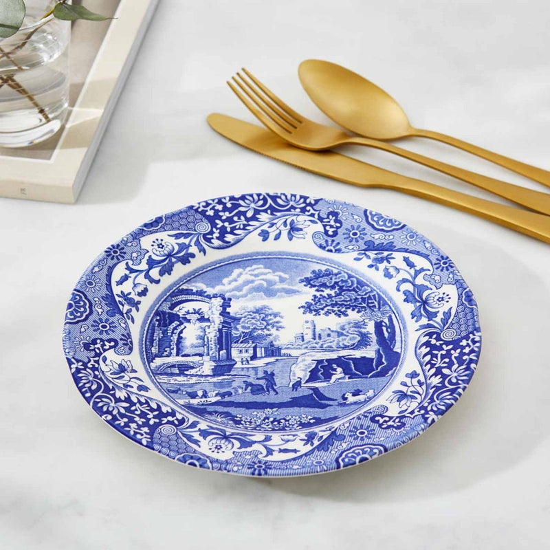 Der blaue italienische Teller – Sanderhouse