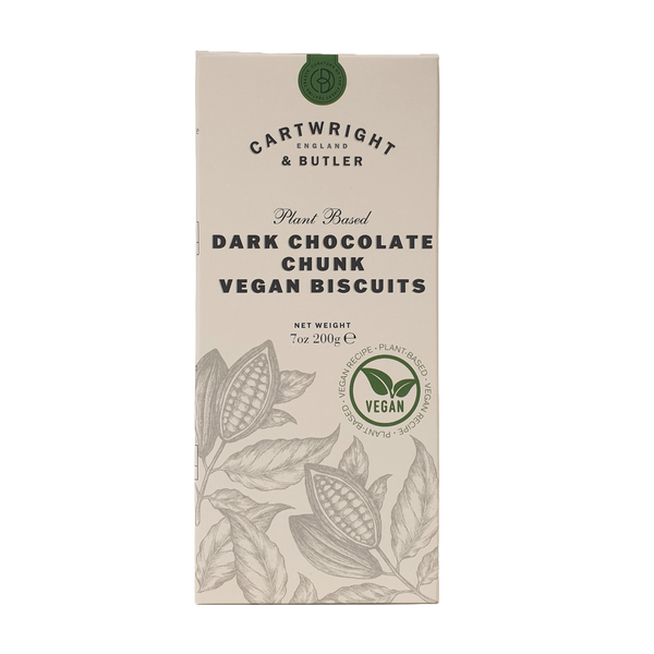 Dark Chocolate Chunk Vegan Biscuits