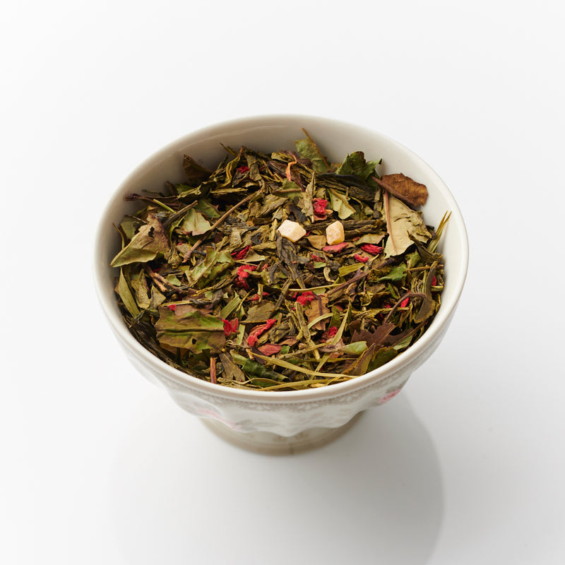 Granatæble te - Grøn & Hvid
