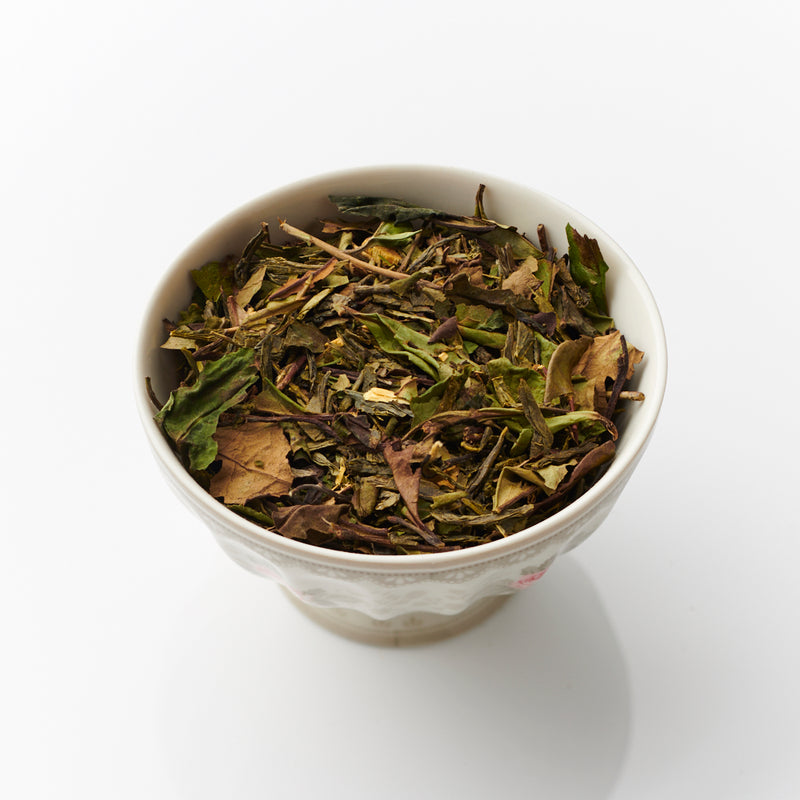 Grøn&hvid te med tranebær og lakridsrod